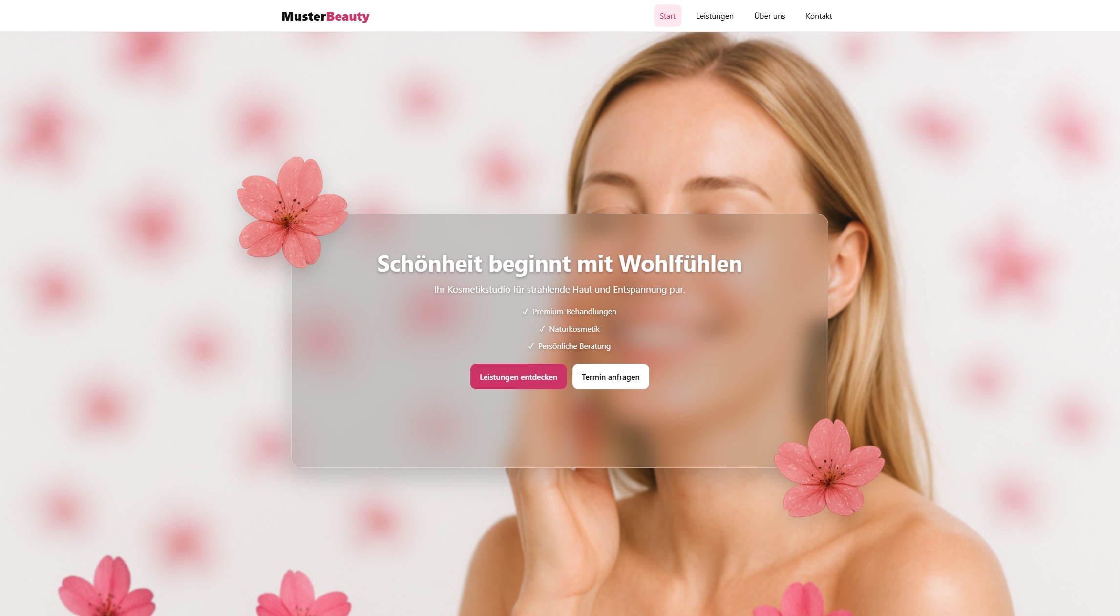Musterseite Kosmetik / Beauty